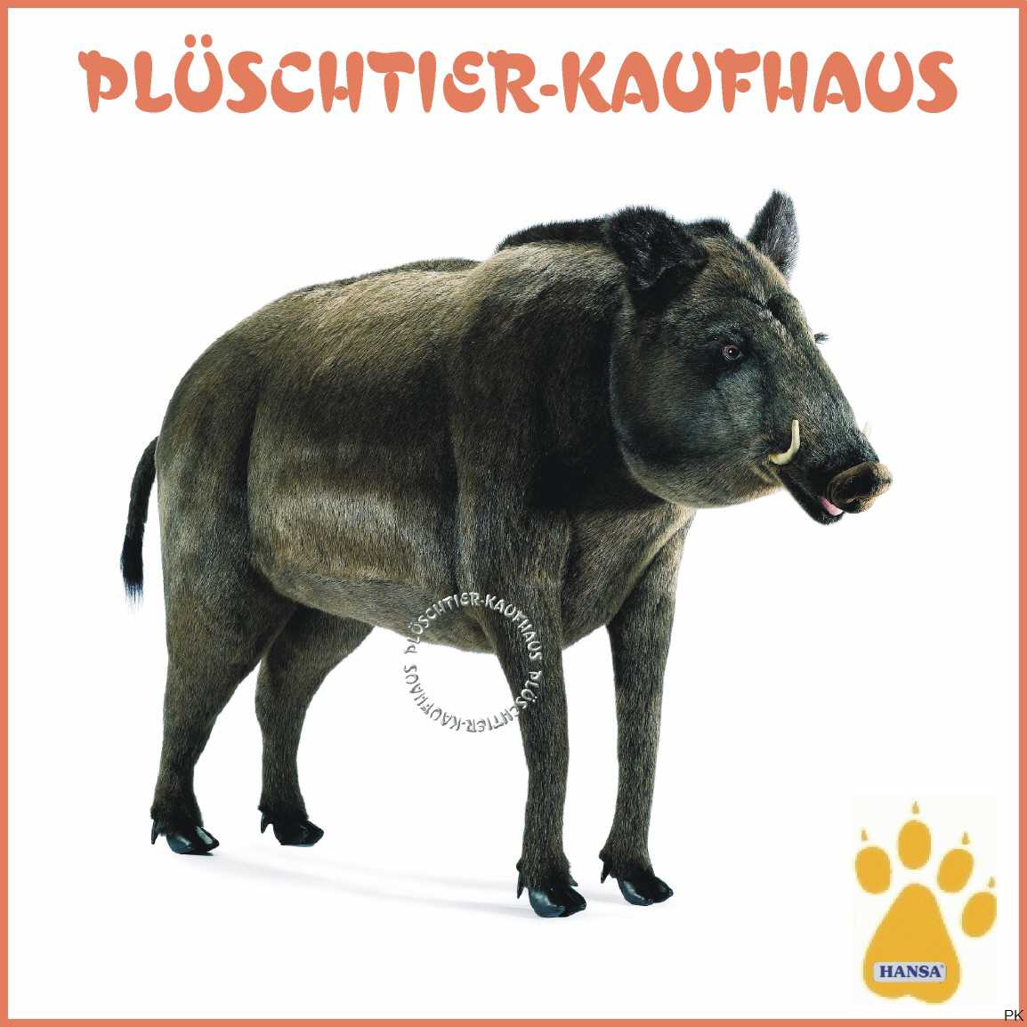 Wildschwein 18 cm Kuscheltier Stofftier Plüschtier Hansa Toy 2225 