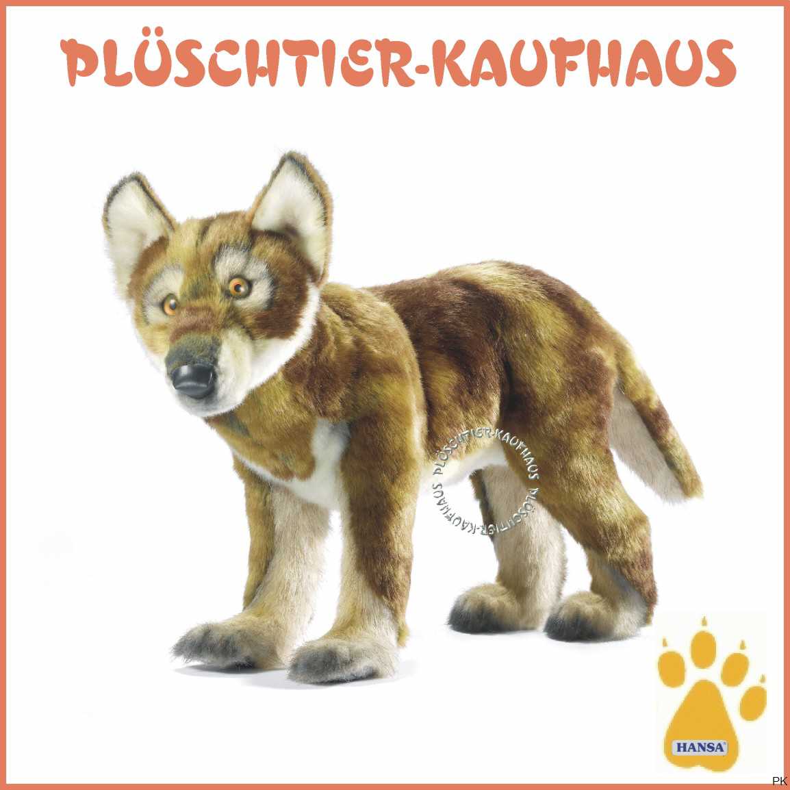 Kuscheltier Wolf