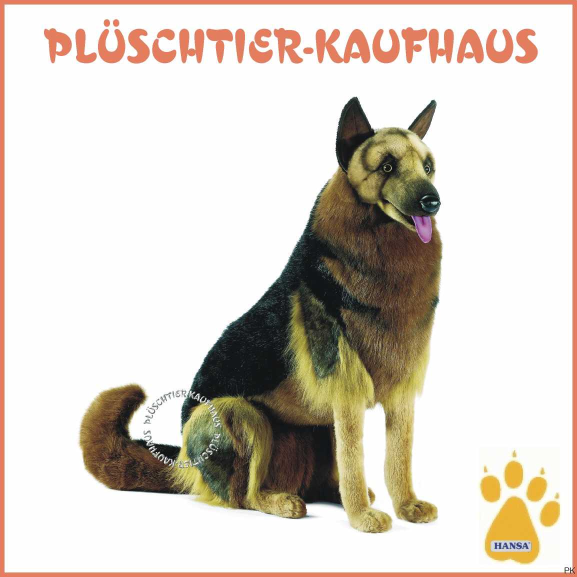 Stofftier Hund, Stofftier deutscher Schäferhund