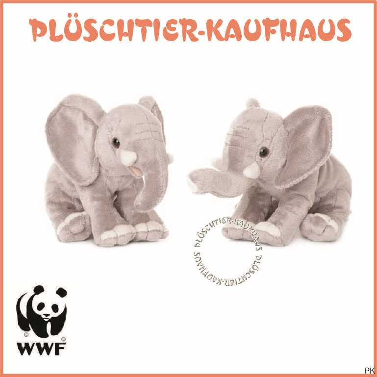 WWF Plüschtier Asiatischer Elefant 18cm 2 Varianten Kuscheltier Stofftier NEU 