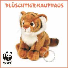 3x WWF Plüschtier Plüsch Löwe Tiger Weiß Braun Nashorn Schlamper Mäppchen NEU! 