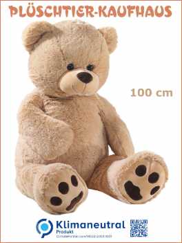 Grosser Teddybär beige 100cm
